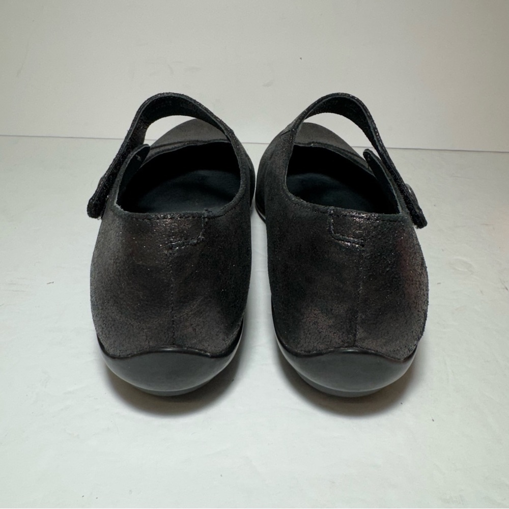 Dansko Opal Leopard Print Leather Low Heel Mary Jane Clogs Shoes Sz 39 US 8.5-9 - Picture 5 of 15